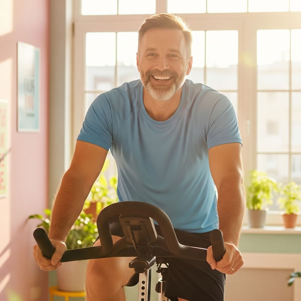 Descubre como la bicicleta estática combate la depresión